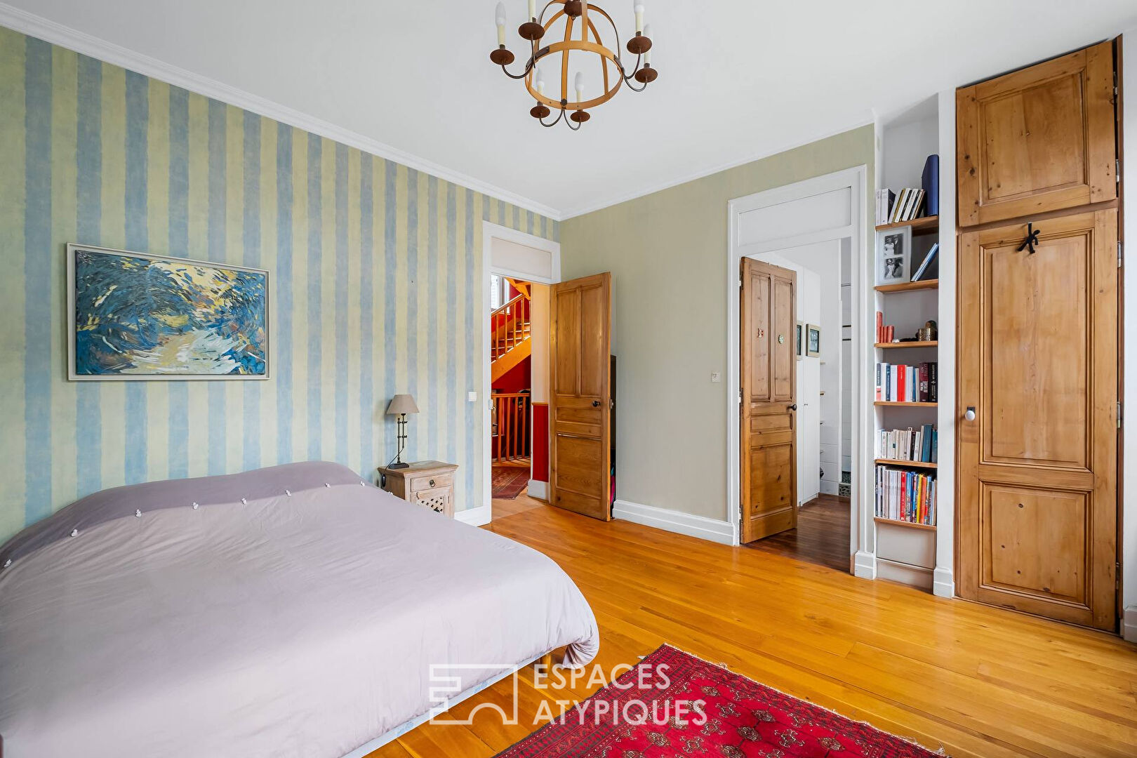 Maison bourgeoise avec extension en fond d&rsquo;impasse au Point-du-Jour