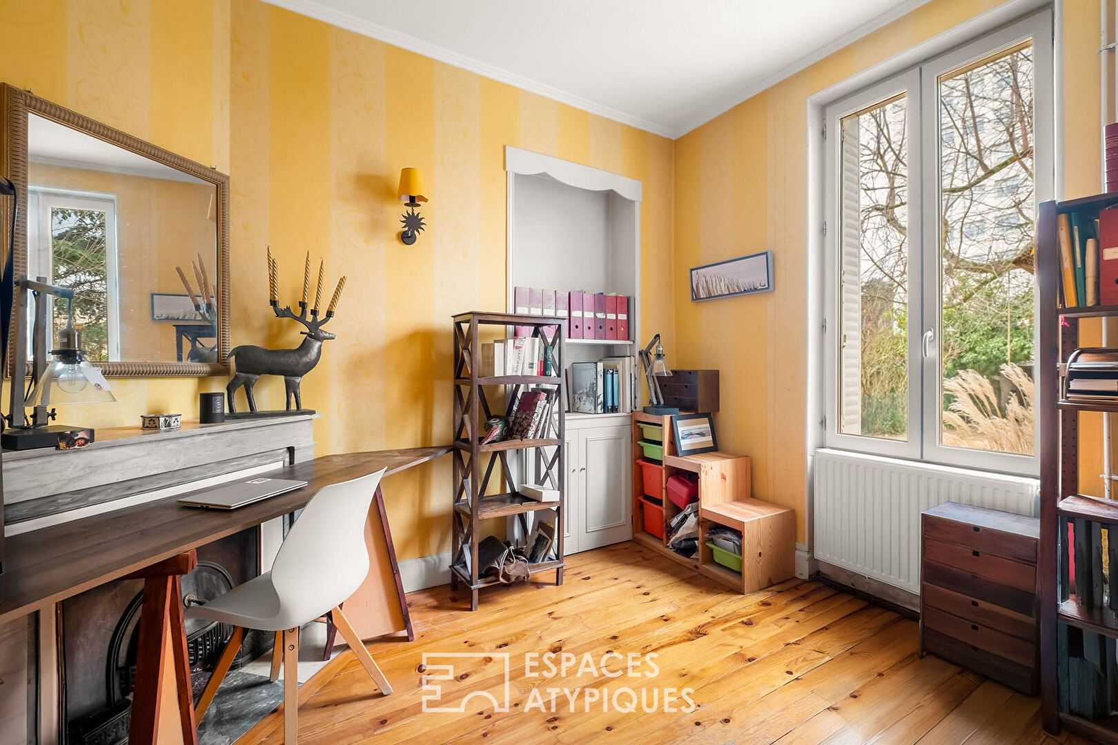 Maison bourgeoise avec extension en fond d&rsquo;impasse au Point-du-Jour