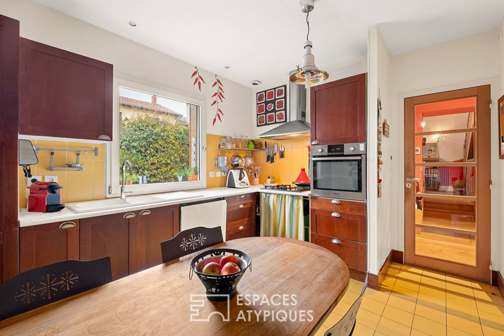 Maison bourgeoise avec extension en fond d&rsquo;impasse au Point-du-Jour