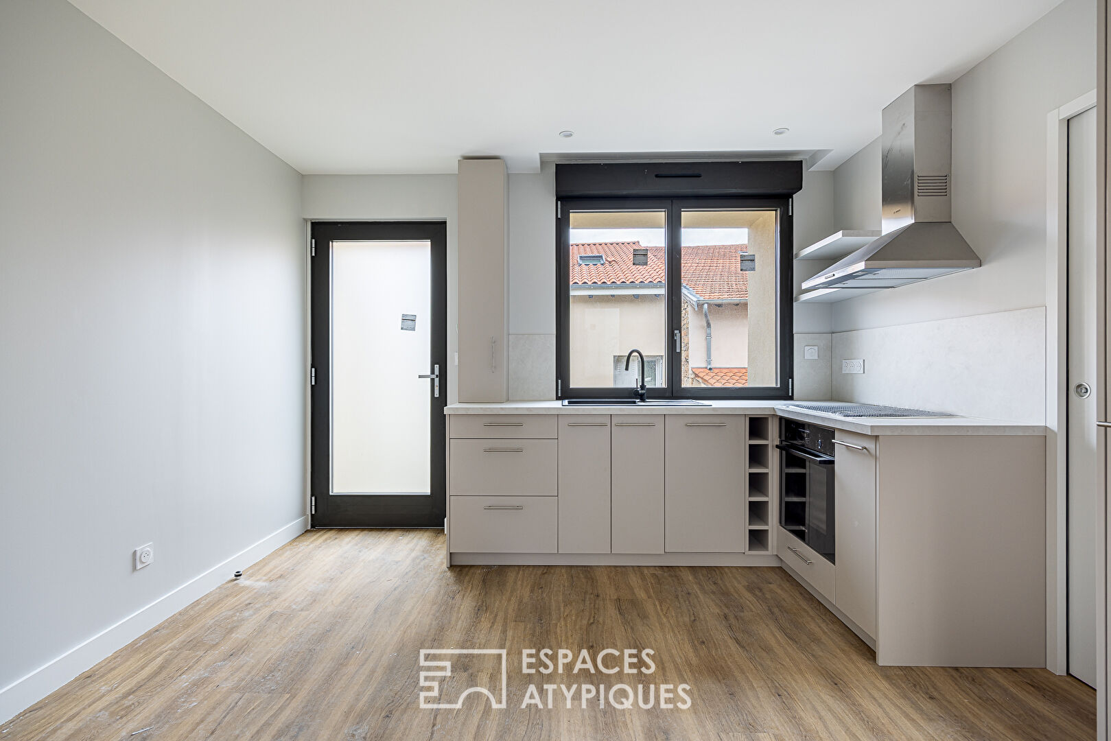Duplex rénové en dernier étage