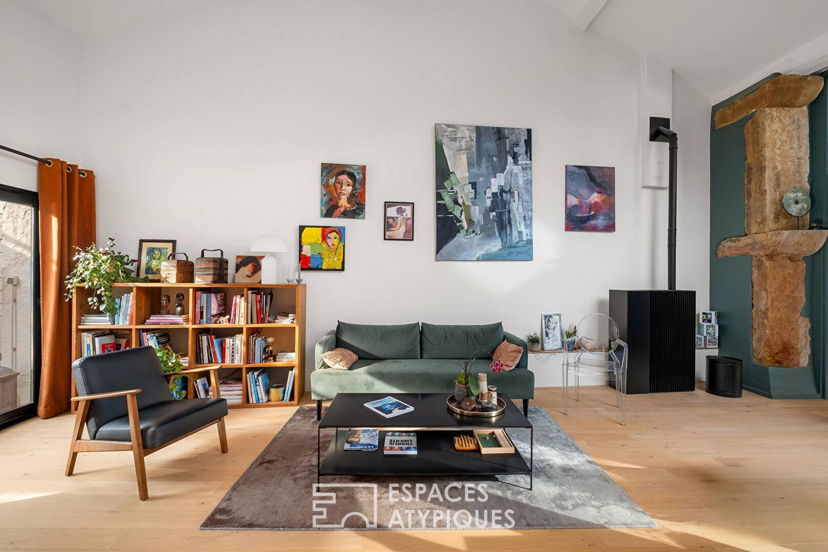 Maison loft atelier au coeur du village de La Tour de Salvagny