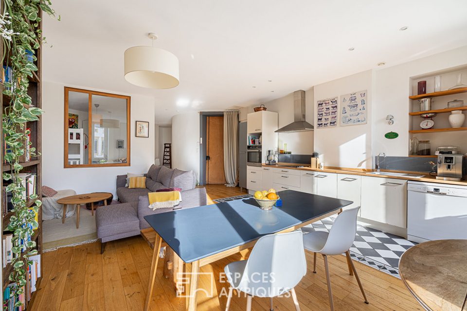 Appartement ancien à la rénovation contemporaine