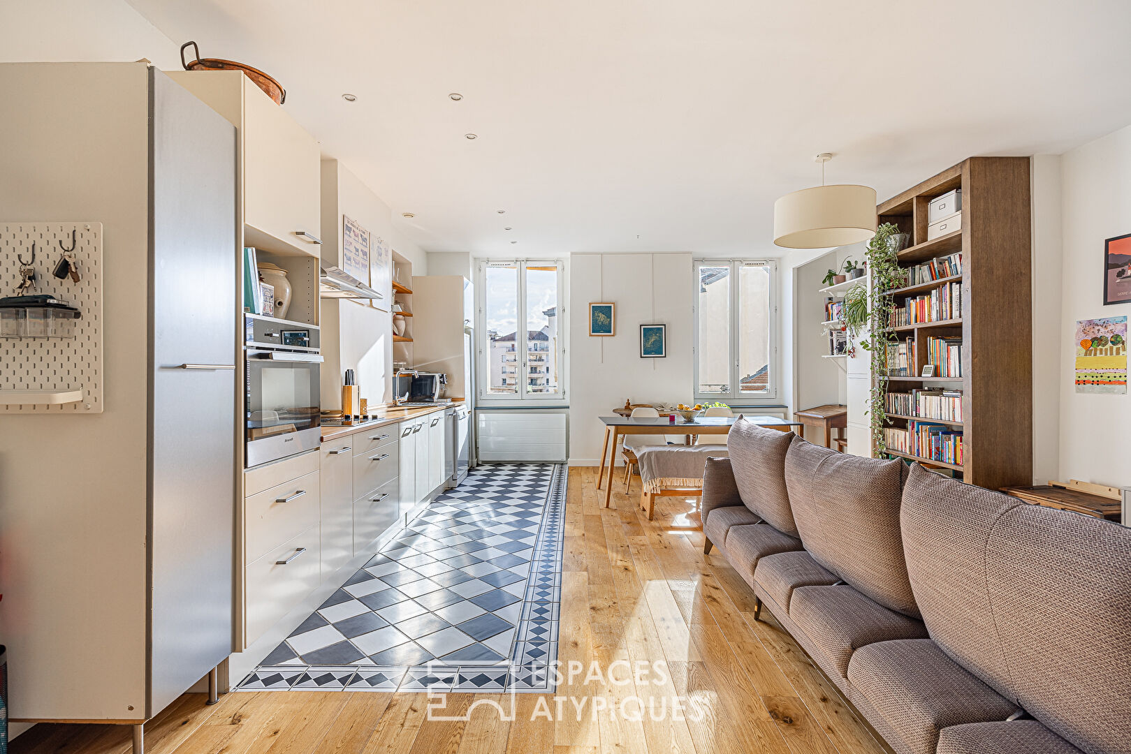 Appartement ancien à la rénovation contemporaine