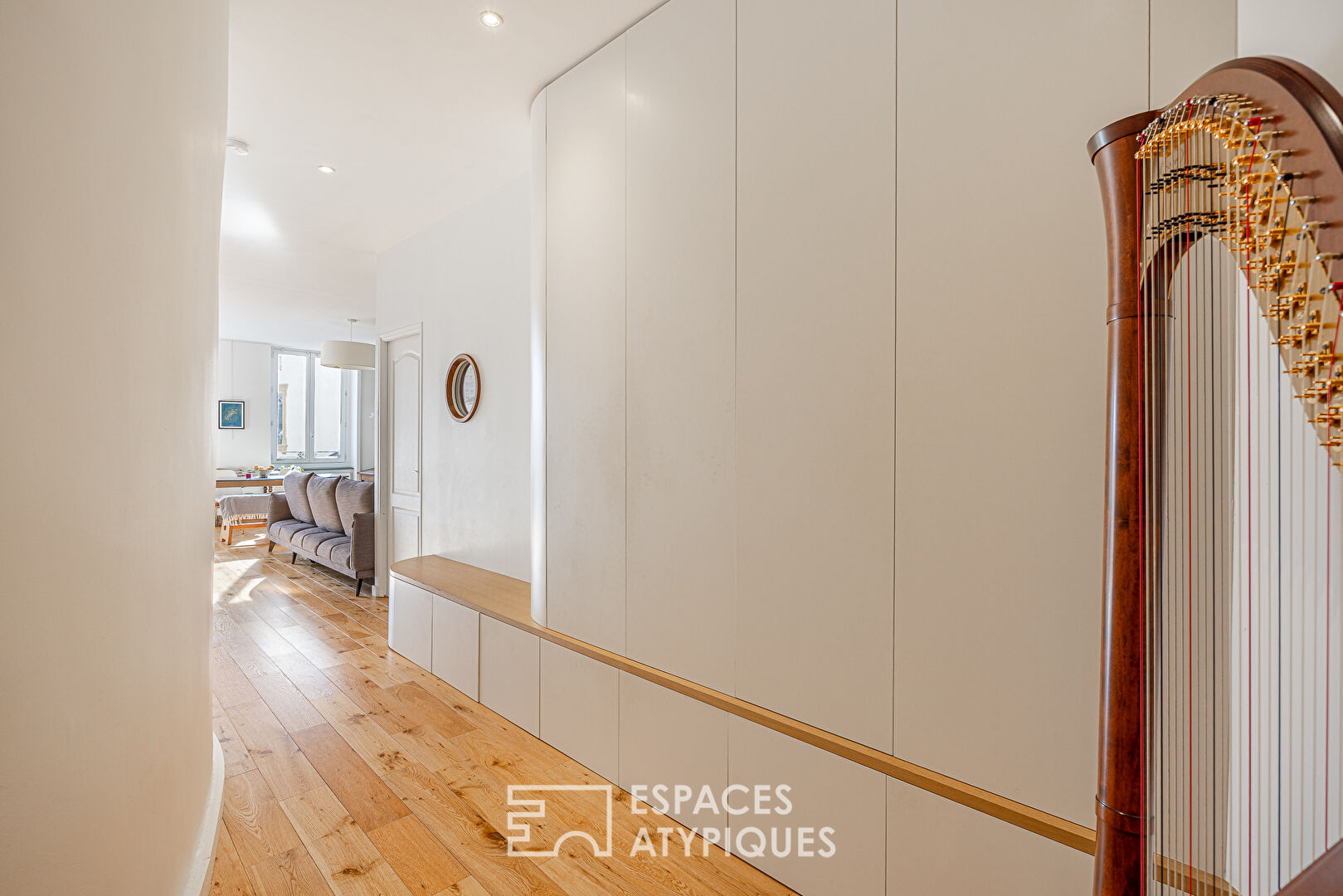 Appartement ancien à la rénovation contemporaine