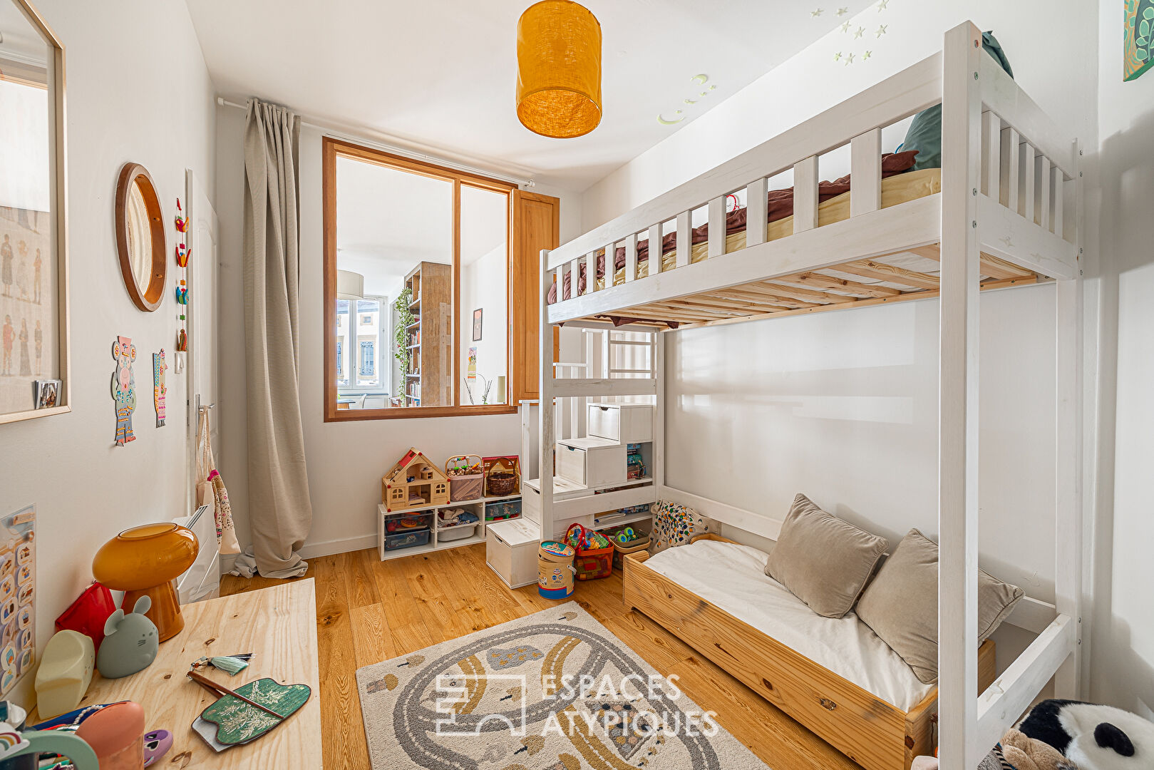 Appartement ancien à la rénovation contemporaine