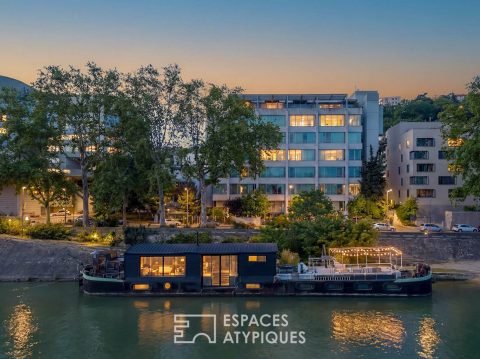 Péniche d&rsquo;exception sur la Saône