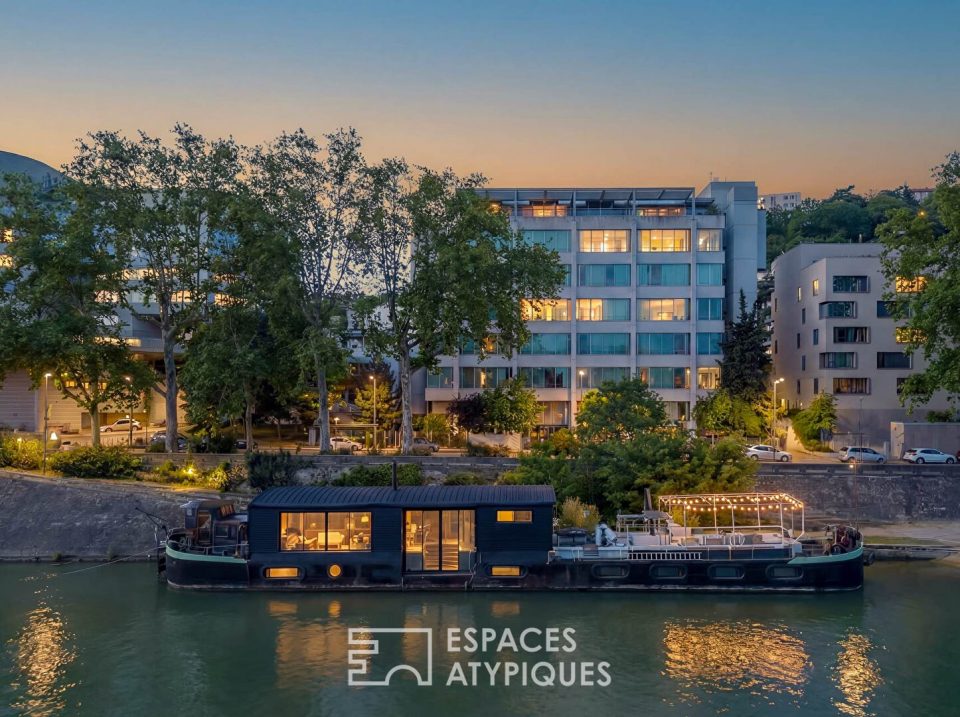 Péniche d'exception sur la Saône