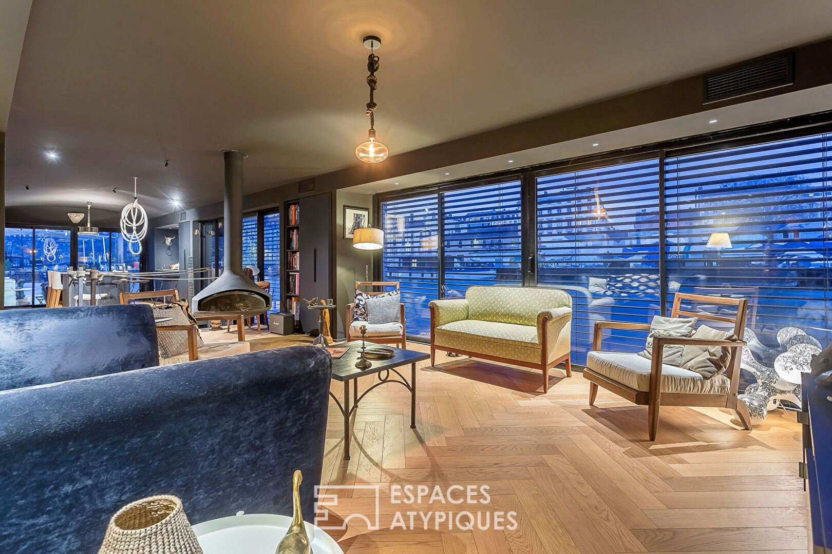 Péniche d&rsquo;exception sur la Saône