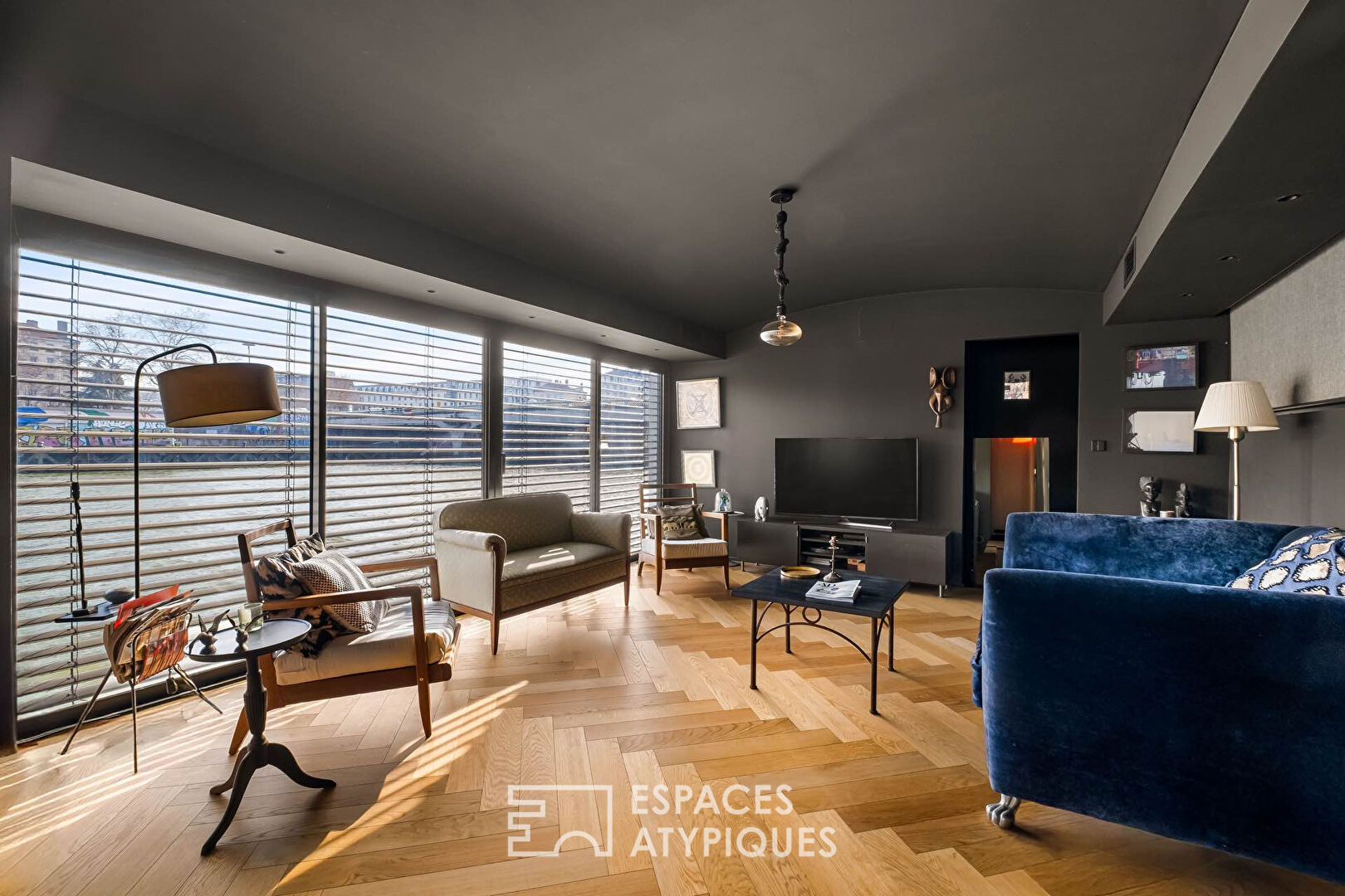 Péniche d&rsquo;exception sur la Saône