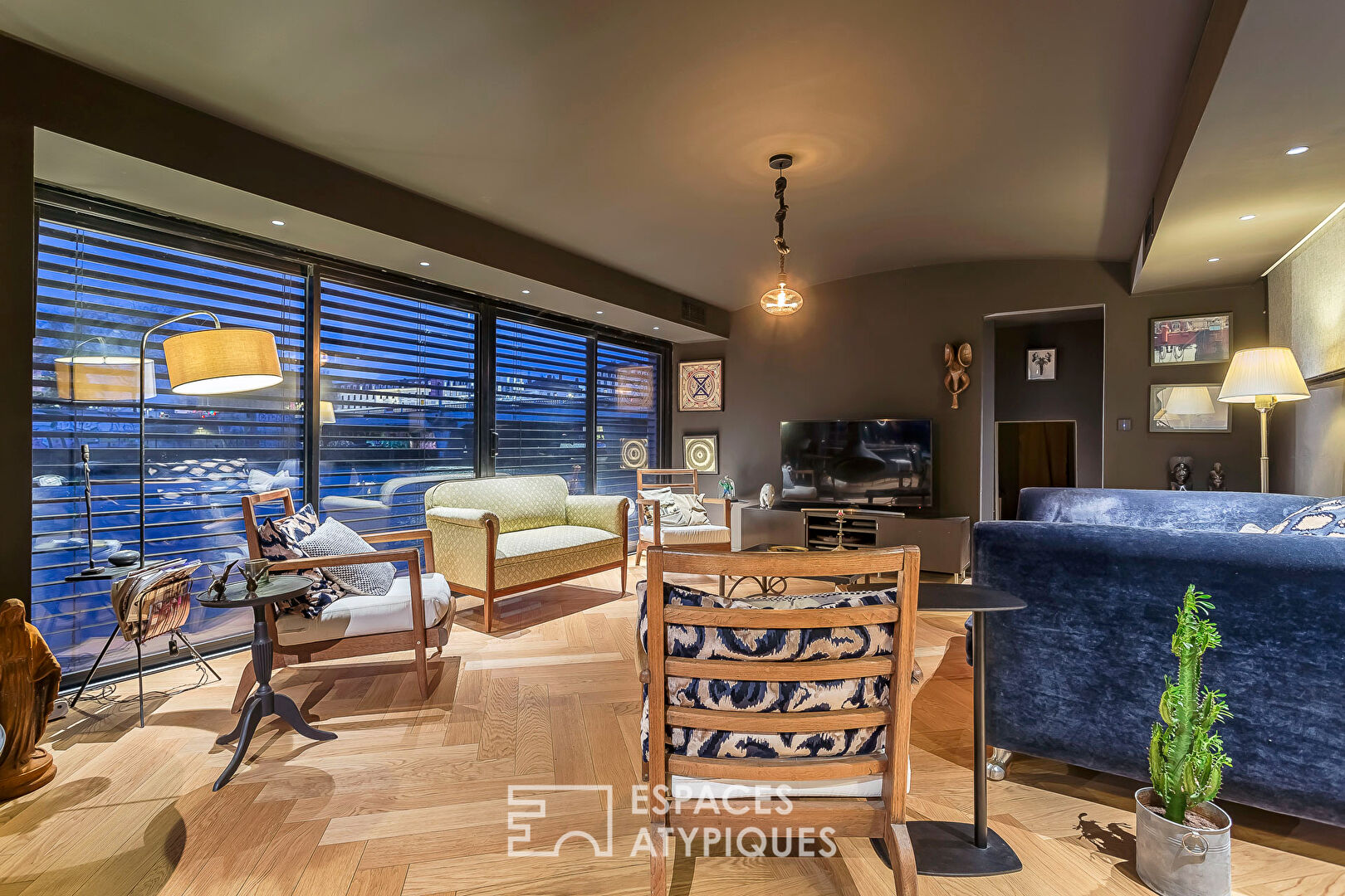 Péniche d&rsquo;exception sur la Saône