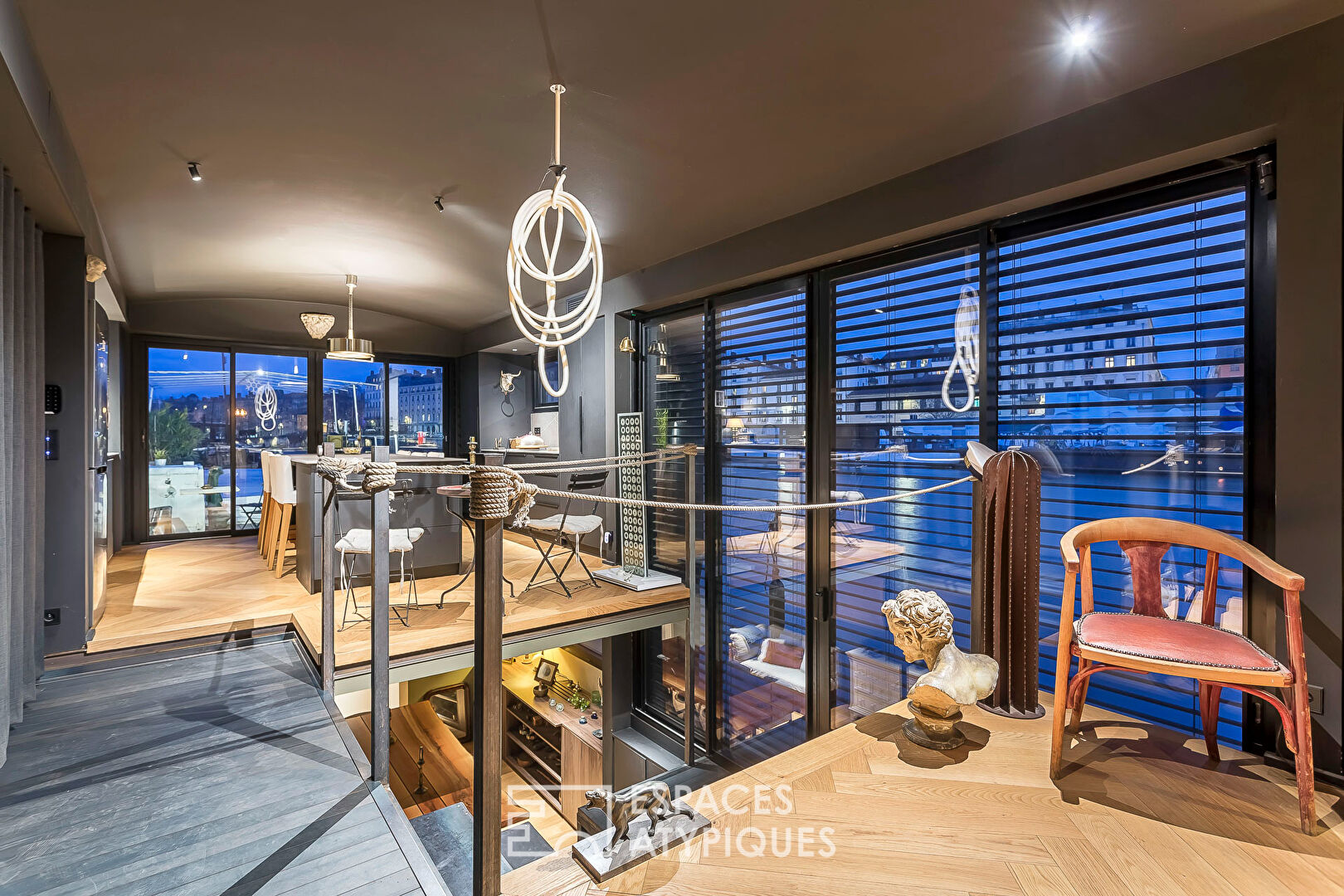 Péniche d&rsquo;exception sur la Saône