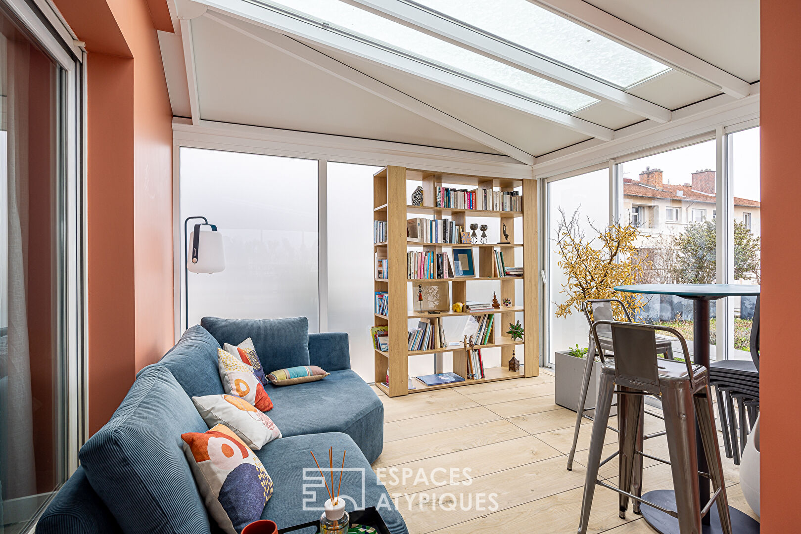 Toit terrasse rénové avec Vue Fourvière