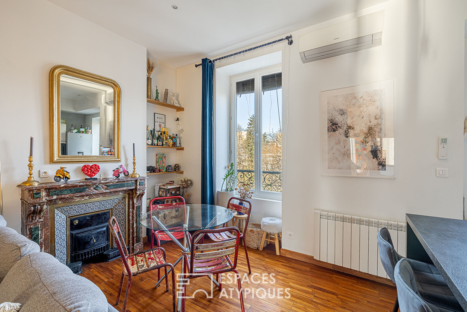 Appartement de charme rénové avec jardin