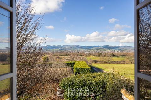 Property consisting of two houses in a bucolic setting
