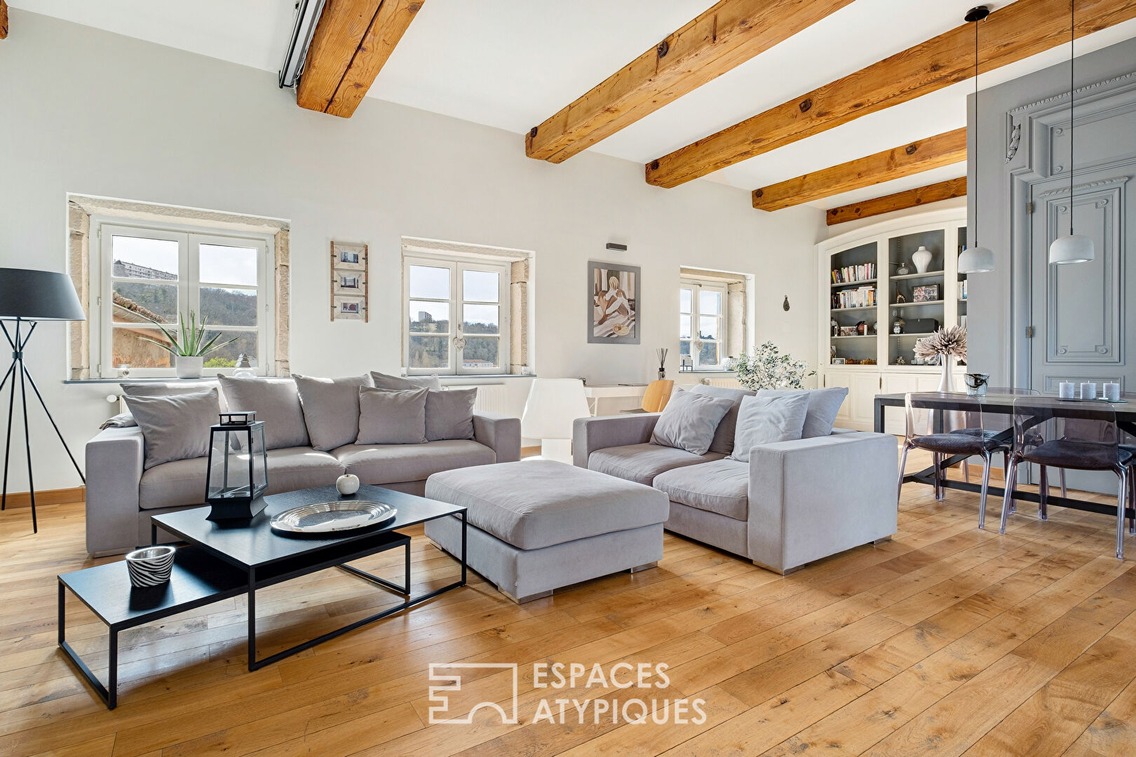 Duplex au dernier étage avec ascenseur