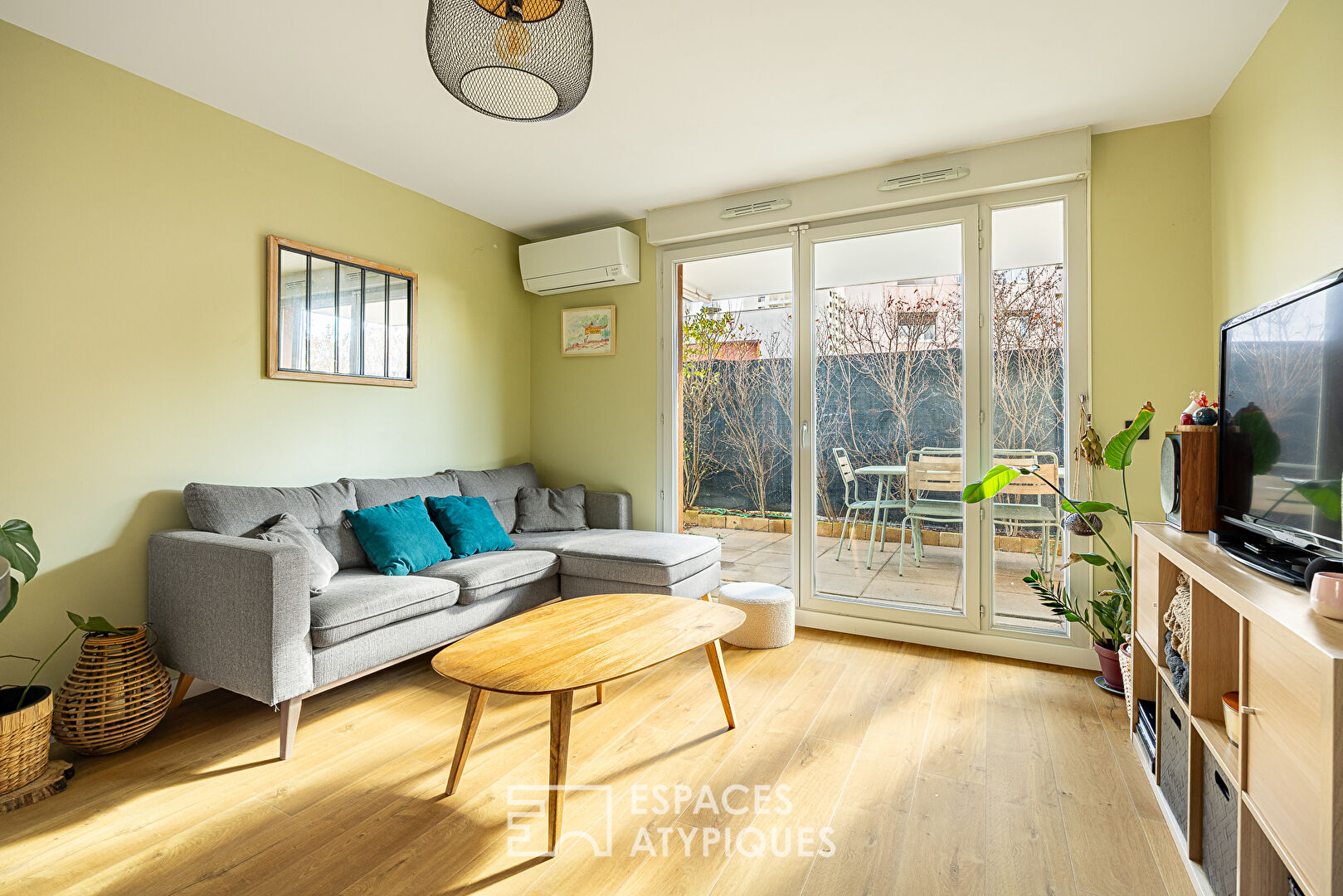 Appartement en rez-de-jardin