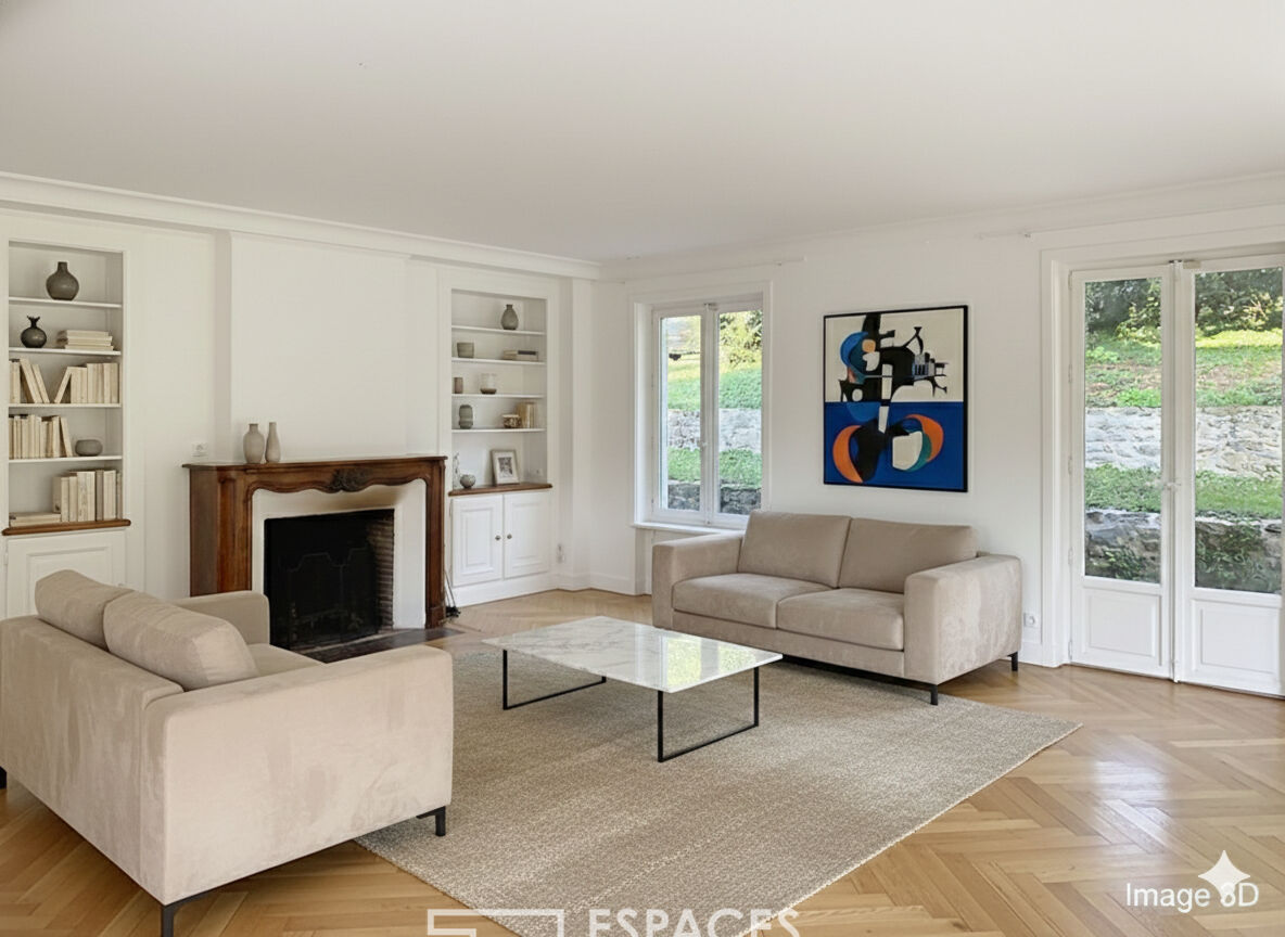 Maison de caractère avec parc arboré et piscine