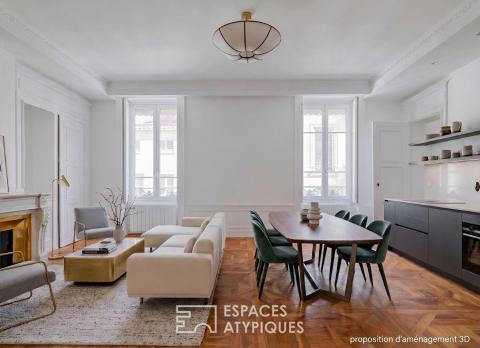 T2 rénové en plein coeur du quartier Ainay