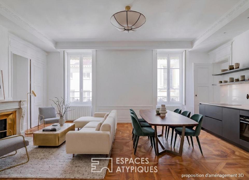 T2 rénové en plein coeur du quartier Ainay