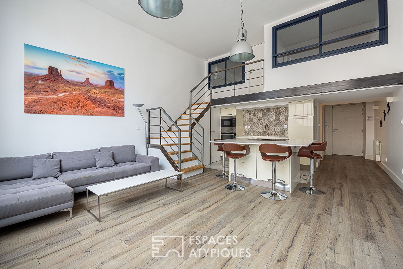 Appartement type loft en plein coeur de la Croix-Rousse