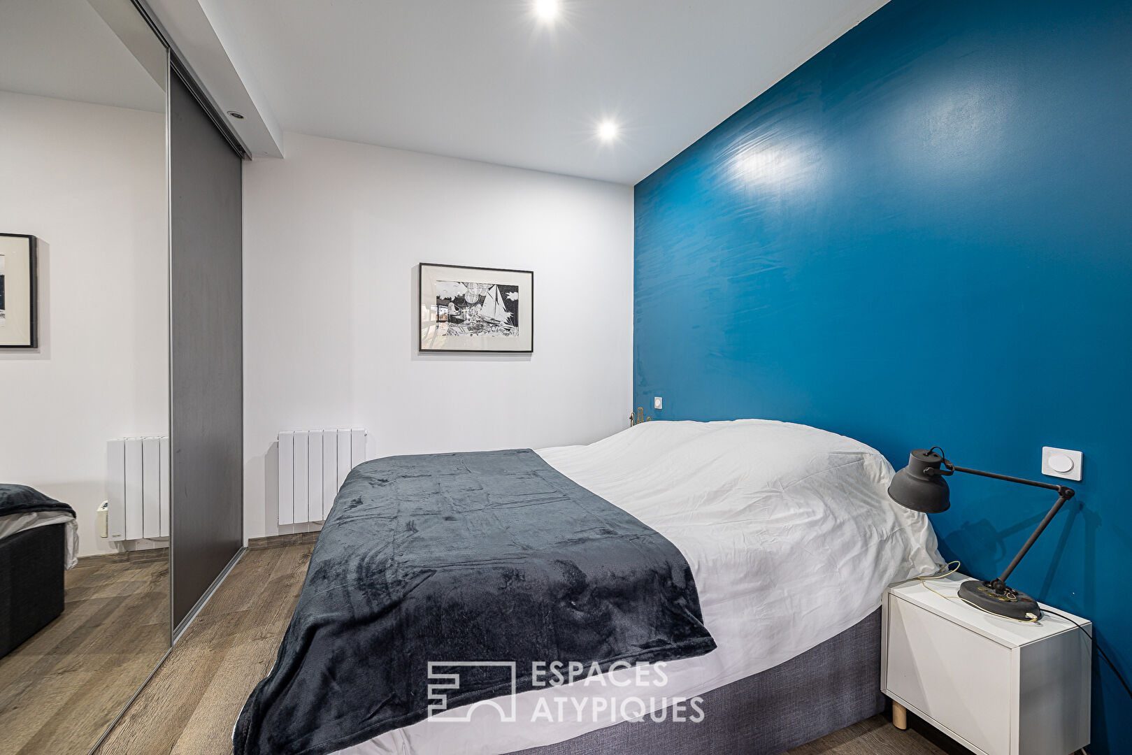 Appartement esprit loft avec jardin dans une ancienne ferme