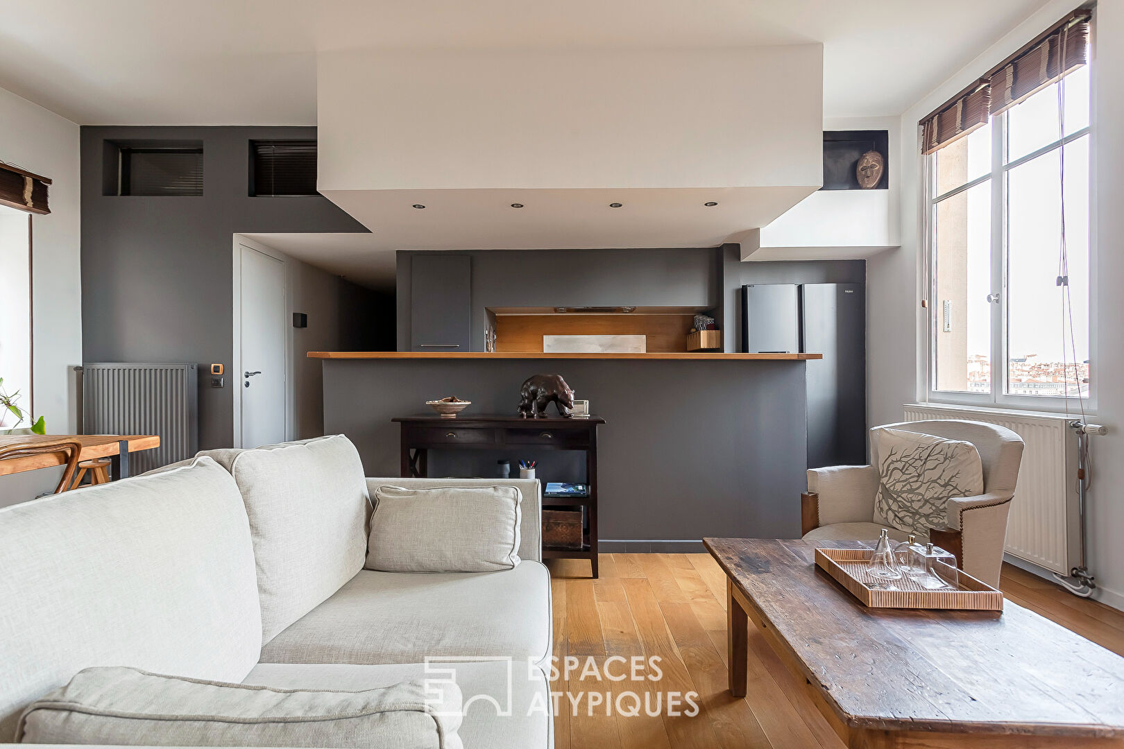 Appartement d&rsquo;architecte avec vue panoramique sur toute la ville