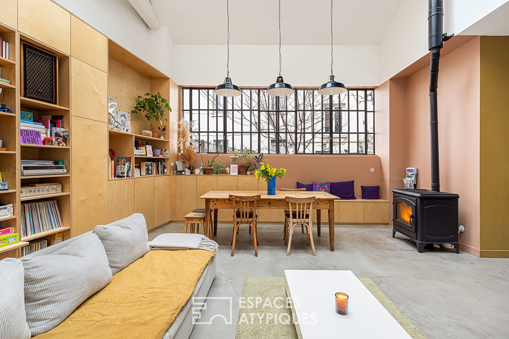 Loft avec terrasse proche de la place Saint Anne