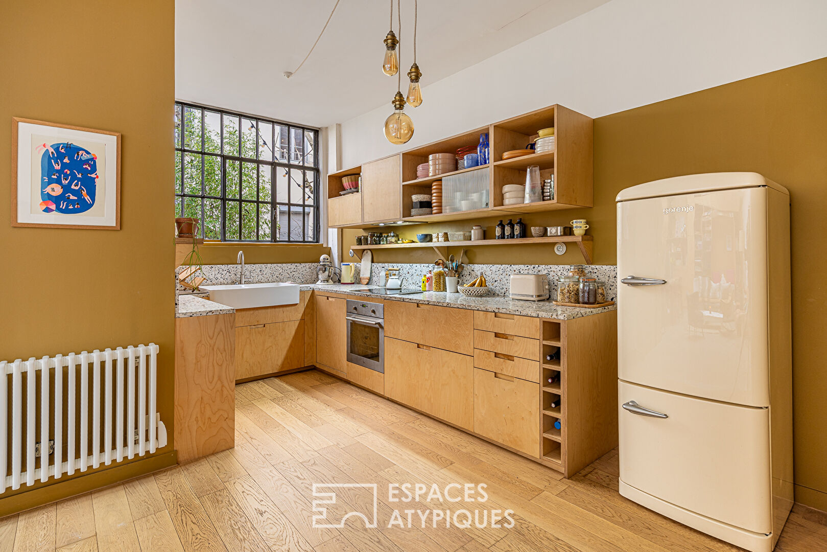 Loft avec terrasse proche de la place Saint Anne