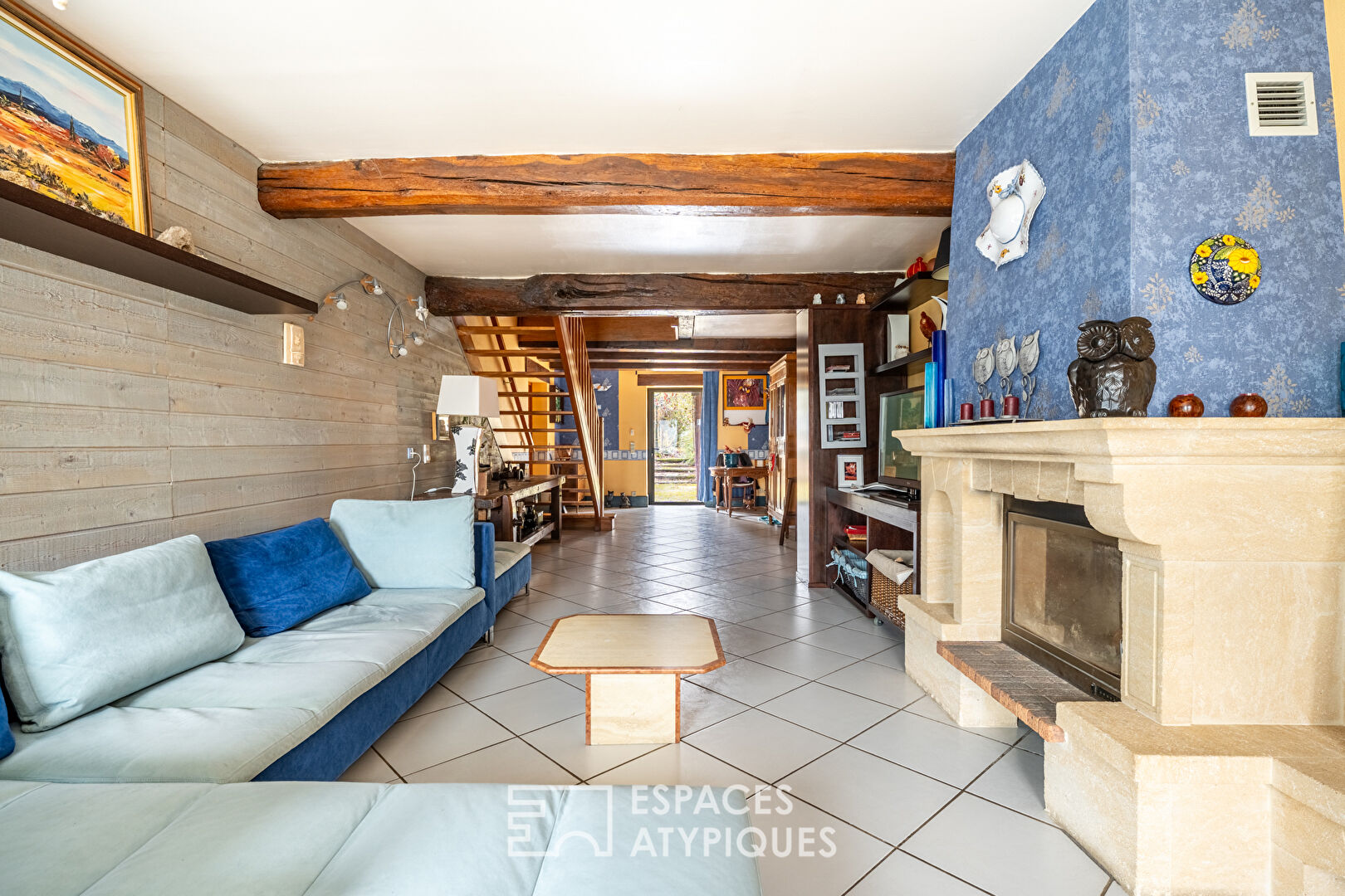 Maison de caractère avec terrain constructible