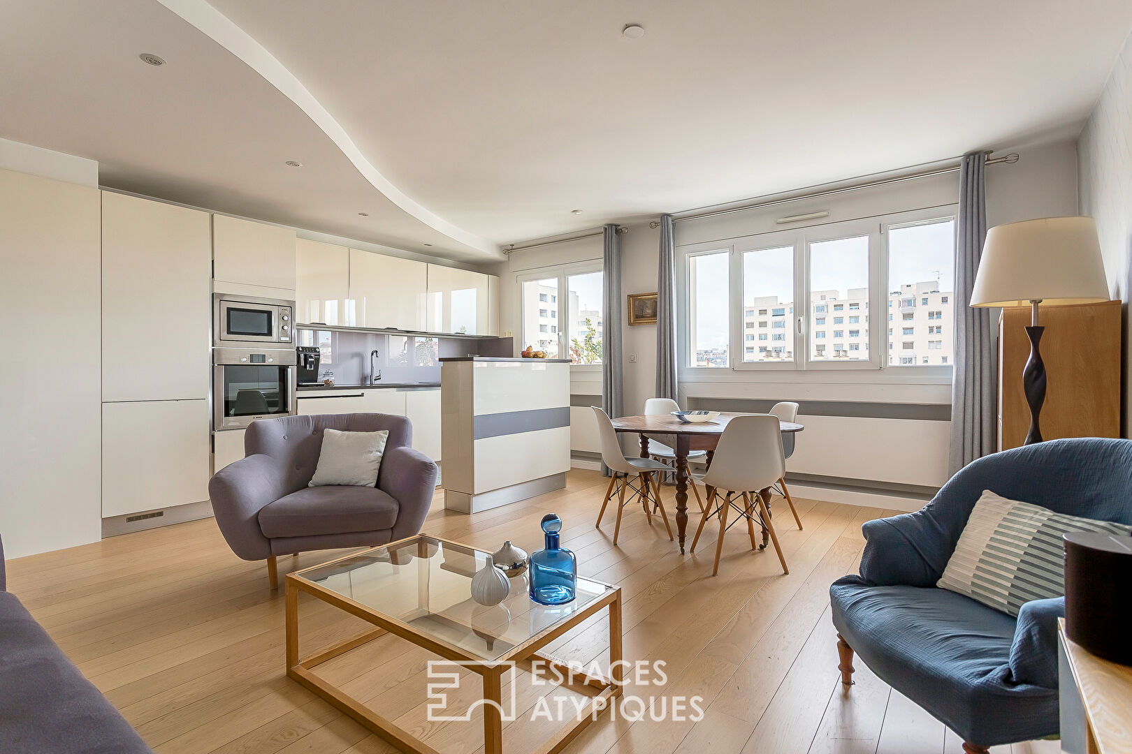 Appartement familial avec vue