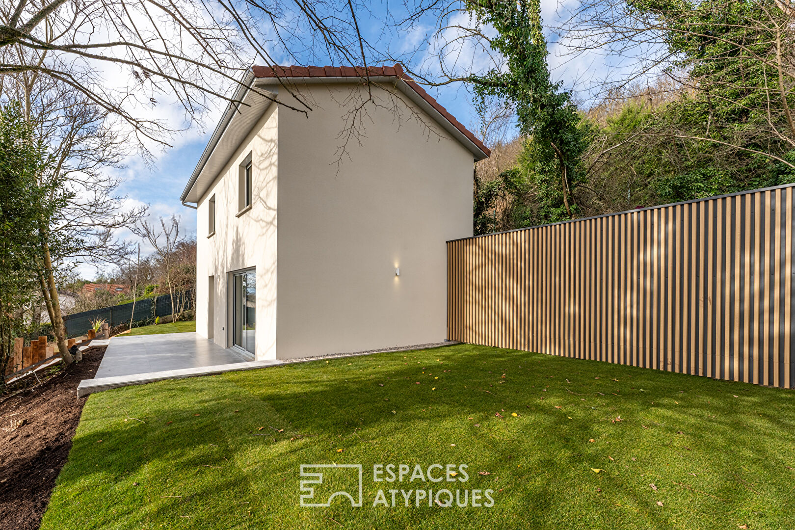 Maison neuve avec vue