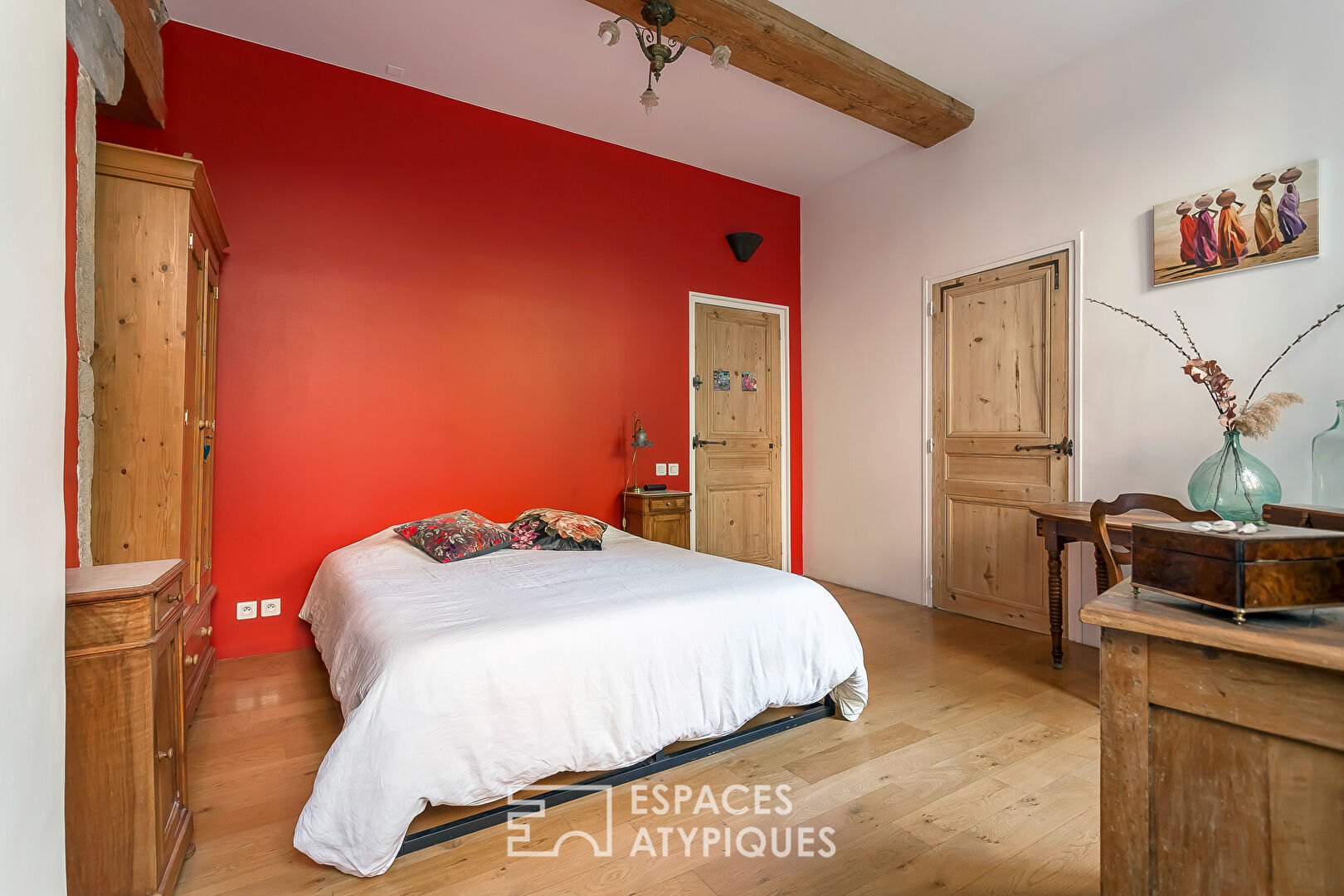 Appartement familial de caractère avec vue Saône et jardin commun