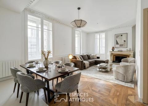 Appartement bourgeois entièrement rénové en plein coeur d&rsquo;Ainay