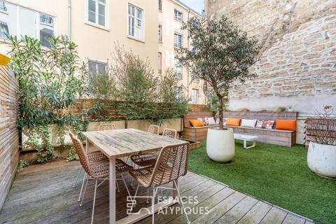 Appartement rénové par architecte avec une incroyable terrasse