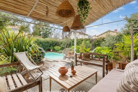 Maison familiale esprit bohème à Tassin