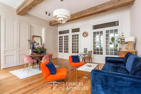 Magnifique appartement bourgeois entièrement rénové dans le quartier Grôlée