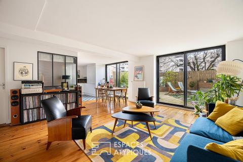 Duplex avec terrasse entièrement rénové