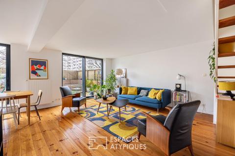 Duplex avec terrasse entièrement rénové