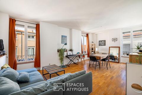 Duplex inversé au coeur du quartier Saint Louis