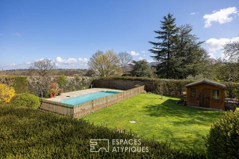 Maison d&rsquo;architecte familiale au coeur de Dommartin