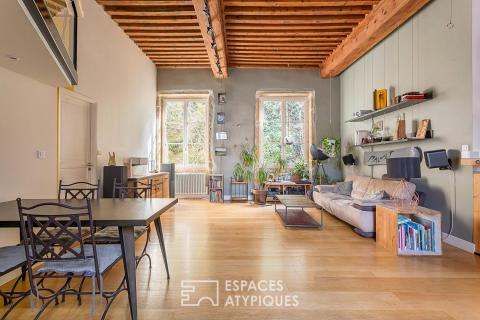 Appartement de charme rénové avec vue dégagée