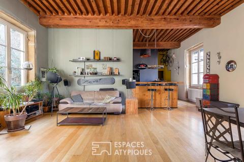 Appartement de charme rénové avec vue dégagée