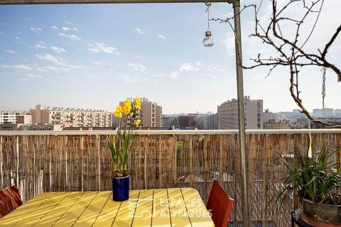 Appartement T4 lumineux en ultime étage à Villeurbanne