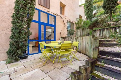 Loft with garden in the center of Croix-Rousse