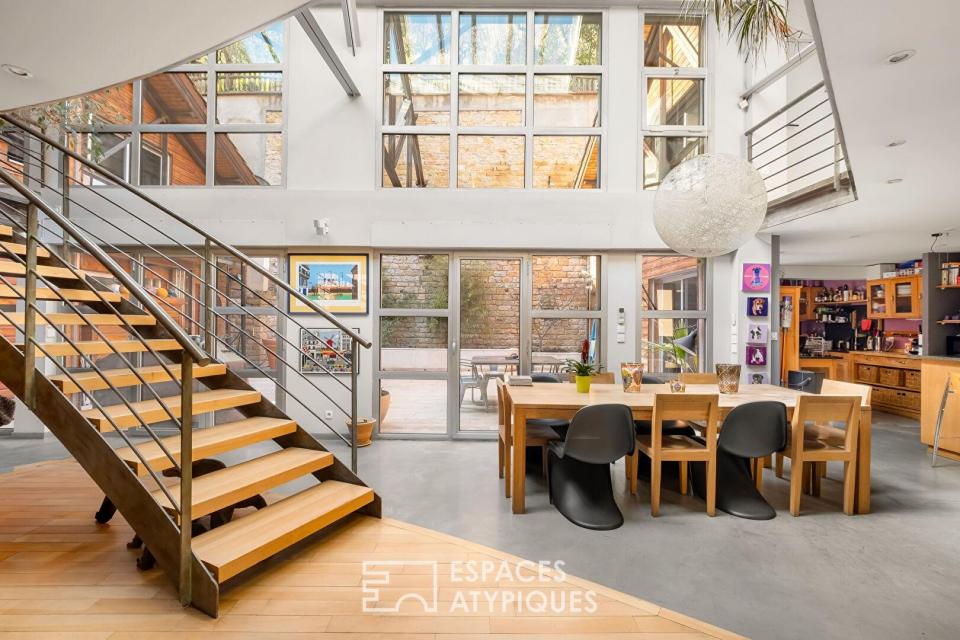 Loft aux volumes spectaculaires en plein coeur du 5ème arrondissement de Lyon