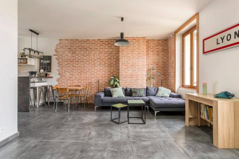 Duplex en dernier étage