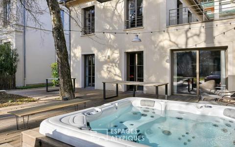 Maison d&rsquo;architecte dans un cadre préservé