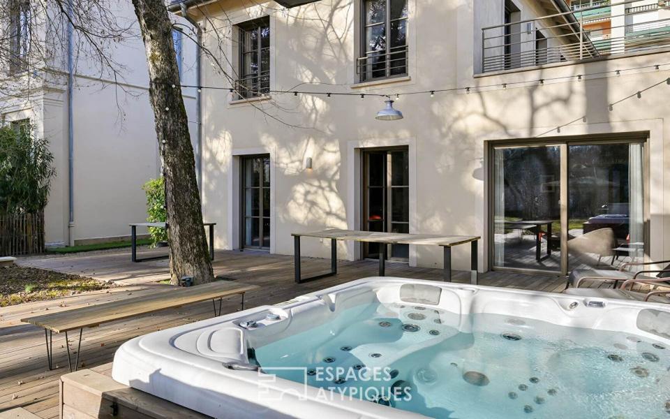 Maison d'architecte dans un cadre préservé