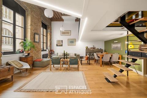 Duplex style loft entièrement rénové