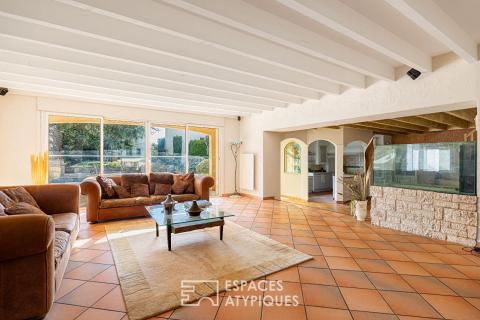 Un ancien corps de ferme revisité entre authenticité et art de vivre